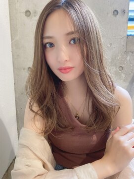 ルービック(Rubik's) グレージュ/デジパ/抜け感ヘア/ロングヘア