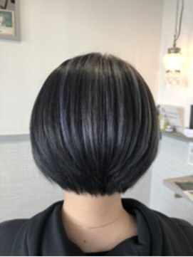 オッジ ヘアー 深谷店(Oggi Hair) ブル－ジュ　×　ハイライト