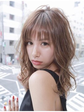 ヘア ルミナス バイ フォルテ(HAIR LUMINAS by FORTE) 外人風カジュアルウェーブ☆ミディ