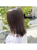 髪質改善×透明感抜群ブルージュ　ブリーチ無し