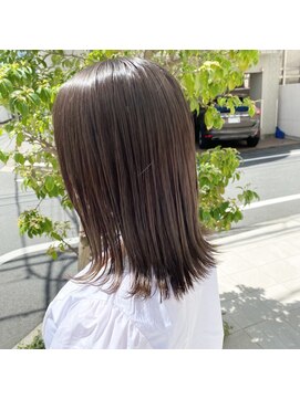 ブリス(VLISS) 髪質改善×透明感抜群ブルージュ　ブリーチ無し