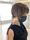 極細highlight、大人美人モテショート[谷合