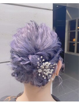 アンブルリュクス 中野(amble luxe) ヘアセット/アレンジ/結婚式アレンジ/アップスタイル/ポニーテー