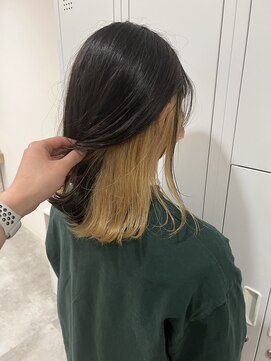 イオエ 岡本(ioe) イメチェン/フルバング/似合わせ/レッドブラウン/デジタルパーマ