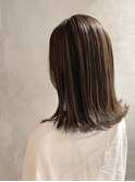 20代30代40代☆大人ハイライト×外ハネスタイル/心斎橋・四ツ橋