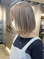 サンクプロジェクト(cinq PROJECT) ミルクティーベージュダブルカラーケアブリーチハイライト