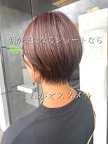 ハピネス クローバー 学園前店(Happiness CLOVER)&nbsp;丸みショート/小顔/顔周りカット/レイヤー/白髪/髪質改善/前髪