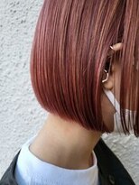 スタイル 茅ケ崎(STYLE) 【零也】ミニボブ×ペールピンク