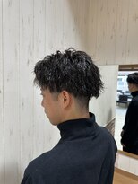 ソワン ドゥ ブレス 立花店(soin de brace) メンズツイストスパイラルパーマ/サーフカール