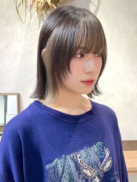 ディッセンバー 渋谷(December) 【December】秋カラー×透明感グレージュカラー×インナーカラー