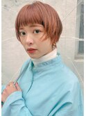 オン眉ショート