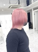 ピンク/ハイトーン/ピンクベージュ/ケアブリーチ/西葛西