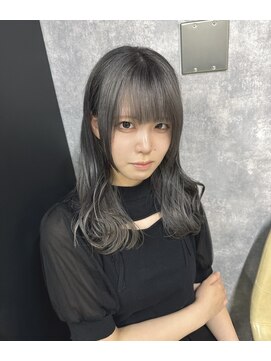 イコ(.ico) ダークグレー×姫カット