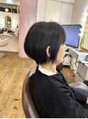 黒髪ボブ