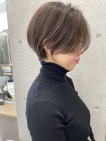 サンド 池袋(sand)&nbsp;ショートボブ/ニュアンスカラー/白髪ぼかし/ハイライト