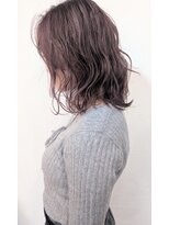 マイレ(maile)&nbsp;【maile】ブリーチあり/サクラピンク/切りっぱなし外ハネボブ