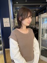 コワファースト 大分(COIFF1RST) 外はねミディアムボブstyle