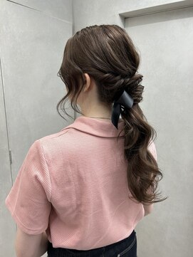 オニキス(ONYX) 結婚式お呼ばれヘアセット【aya指名】