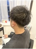《見附 今町》メンズ パーマヘア ツーブロ