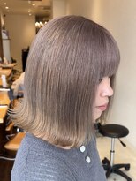 リード バイ ラグーン(LEAD by LAGOON)&nbsp;ミルクティーベージュ☆ケアブリーチカラー