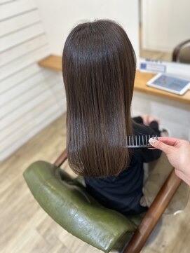 グリーンルームセカンド 結城店(GREEN ROOM. 2nd) 透明感グレージュ