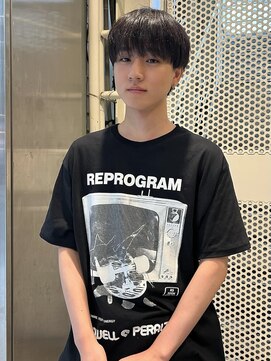 ゼストプール(ZEST POOL) men's 韓国ヘア ナチュラルマッシュ シースルーマッシュ