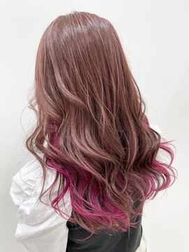 ファムヘア(fam.hair) ビビットインナーカラー