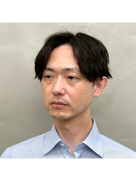 サームマン 人形町(SARM MAN) 大人の余裕◎リラックス感漂うパーマスタイル/ビジネス/黒髪