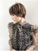美髪/大人かわいい/ペールベージュ/40代/50代/白髪染め/a