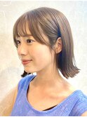 髪質改善/イルミナカラー/外ハネボブ/TOKIO/くびれヘア/韓国風