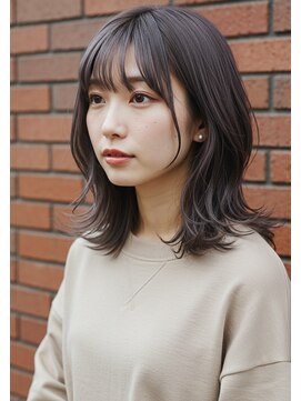 フルショウ 小牧(FURUSHO) チャコールグレー/ヘーゼルグレージュ/ナチュラル外ハネボブ/