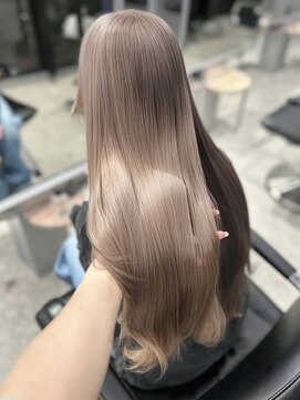 ペレ アネックス 大阪梅田茶屋町店(PELE ANNEX) くびれヘア/アプリコットオレンジ/夏のヘアアレンジ/梅田