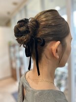 アメイジングヘアー 千歳店(AMAZING HAIR) 大人かわいいお団子アレンジ