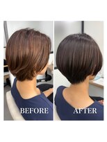 ヘアーアートシフォン 池袋西口店(Hair art chiffon)&nbsp;黒髪/クラゲヘアー/小顔/縮毛矯正/白髪ぼかし/髪質改善