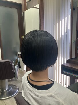 美容室 クウ(Kuu) おすすめ| コンパクト丸みショートボブ