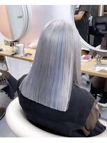 ベル 表参道Terrace(Belle)&nbsp;ケアブリーチを使用したデザインカラー　スタイリスト阿部ちあき