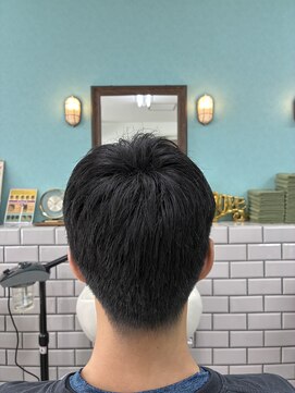 メンズカットツーブロック