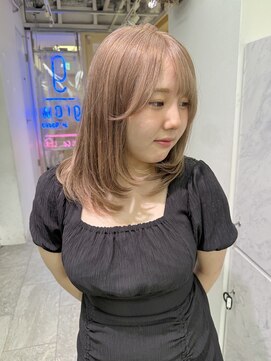 グロウ 渋谷西口(grow) 【ミルクティーベージュ/レイヤースタイル】