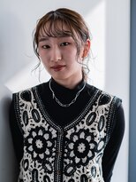 ヘアークラフト(Hair Craft) ルーズパーマ×オリーブベージュ【岡山】ヘアアレンジ