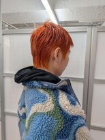 ビンナ(BINNA) オレンジ×ベリーショート