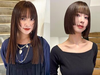 ヨーク(YOKE)の写真/顔周りはトレンドのレイヤーで。丁寧なカウンセリングと高い技術であなただけのStyleに♪[仙台/仙台駅前]