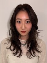 ブランコ 表参道(BLANCO)&nbsp;ワンホンレイヤー/ミルクティーブロンド/ダークブルー/表参道