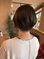 ヘアーメイクガーデン(hair&make garden) 大人ショートボブ