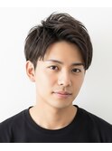 ▼アップバング/メンズカット/ツーブロック/ビジネスマン