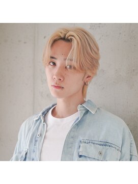 NYNY MEN 桂店【メンズサロン/メンズカット/メンズパーマ】【11/1OPEN(予定)】 コンマバンク×センターパート×ハイトーン