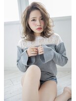 シャイン ヘア ブレンド 二子玉川(Shine hair blend)&nbsp;【二子玉川】丸みショート無造作カールボブディイルミナカラー20