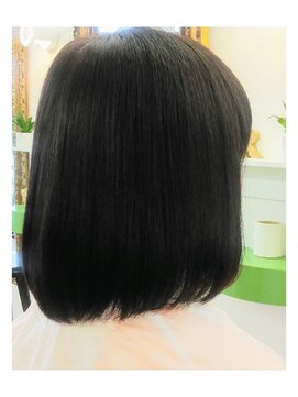 ヘアー リ ミックス(HAIR Re-MIX) 誰からも支持されやすい...清楚な肩ラインボブスタイル♪