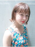 すっきりミニボブ　外ハネボブ