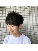 スパイラルショート　【錦糸町】[Men's]〈理容室〉
