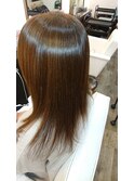 ナチュラルなストレート